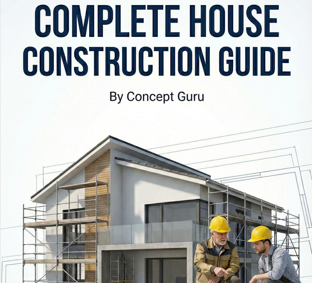 complete house construction guide by concept guru